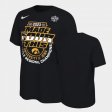 March Madness Iowa Hawkeyes Regional Champions Men's Black T-Shirt 184979-575