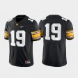 #19 Game Iowa Men's Black Jersey 178357-667