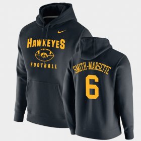 #6 Ihmir Smith-Marsette Oopty Oop Iowa Hawkeyes Football Pullover Men's Black Hoodie 588204-981