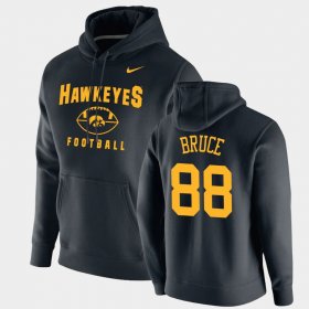 #88 Isaiah Bruce Oopty Oop Iowa Football Pullover Mens Black Hoodie 259449-925