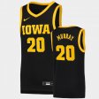 #20 Kris Murray Basketball Swingman Hawkeyes Basketball Dri-FIT Swingman Men Black Jersey 706563-623